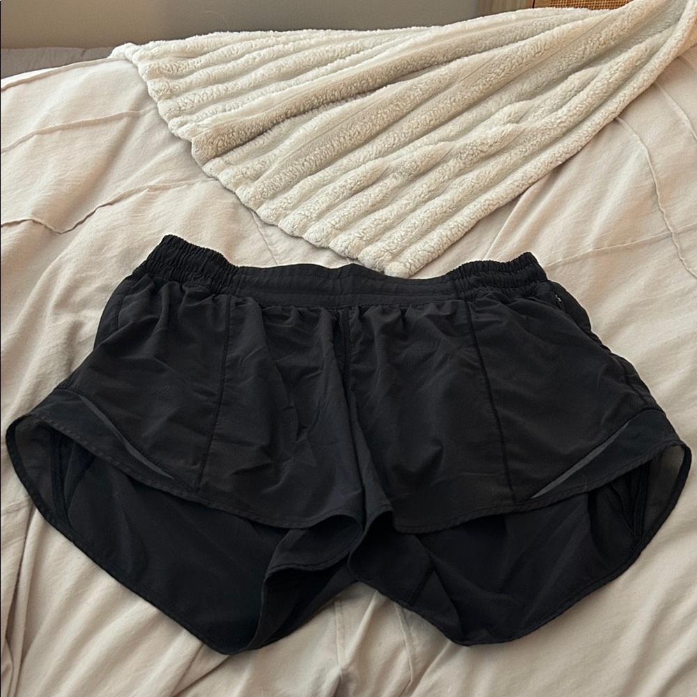 Lululemon Athletica Black Athletic Shorts